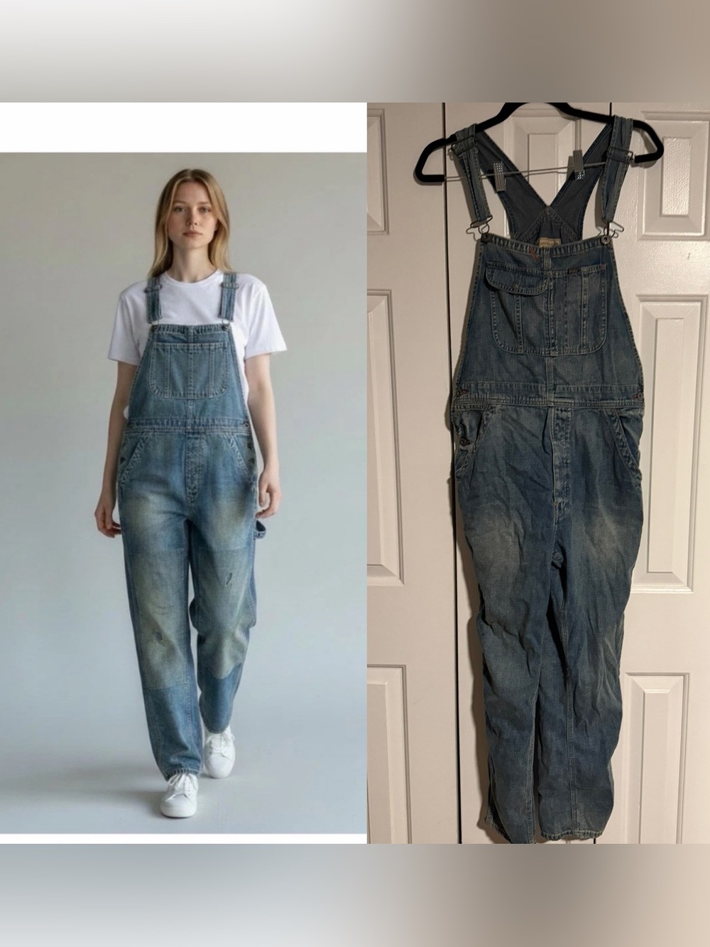 Polo Ralph Lauren Blue Denim Overalls - Women's Relaxed Fit